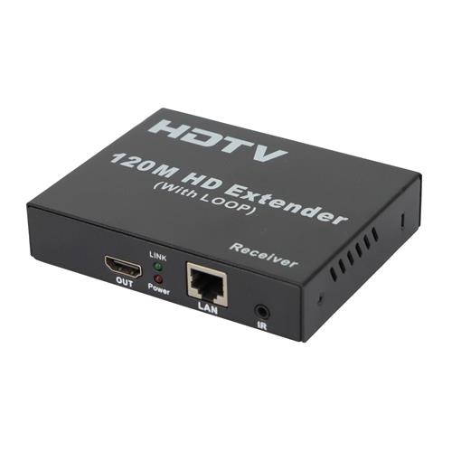 EXTENSION HDMI LAN CAT5E/CAT6 120MT
