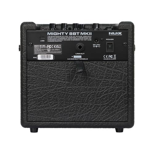 AMPLIFICADOR PARA GUIT. ELEC. PORTATIL EQ/FX/BT/APP 8W 1X6.5