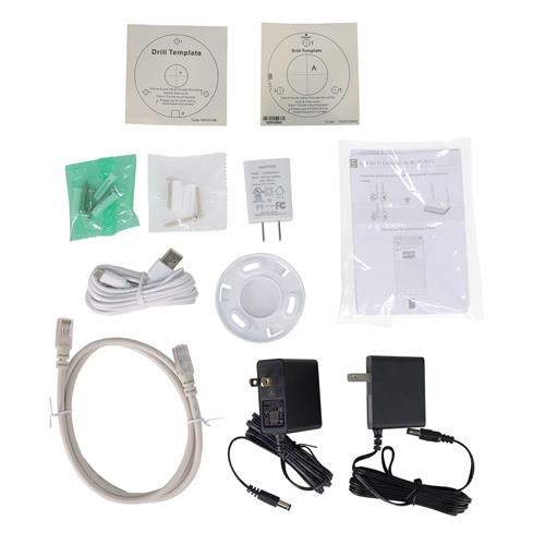 KIT CAMARAS 1X TUBO 4 MP + 1X DOMO 5MP PLASTICAS CON NVR 4 CH - CLA