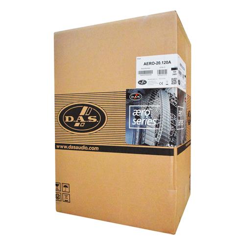 LINE ARRAY ACTIVO AERO-SERIE 1X12 PULG. 2400W 120-COBERTURA