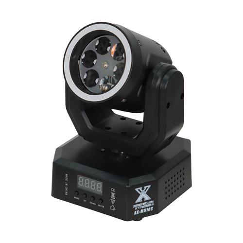 LUZ LED MINI ROBOTICA BEE EYES 6X3W 1R/1G/1G/1B/1W/1Y/1P + ARO LED