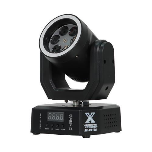 LUZ LED MINI ROBOTICA BEE EYES 6X3W 1R/1G/1G/1B/1W/1Y/1P + ARO LED