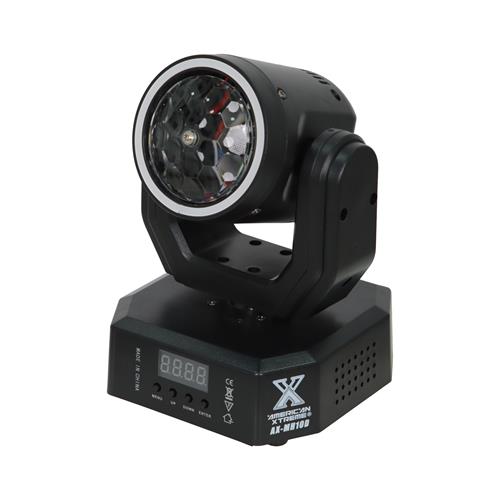 LUZ LED MINI ROBOTICA PATRONES 6X3W 1R/2G/1B/1W/1Y + ARO LED