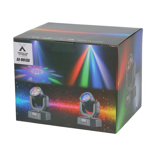 LUZ LED MINI ROBOTICA PATRONES 6X3W 1R/2G/1B/1W/1Y + ARO LED