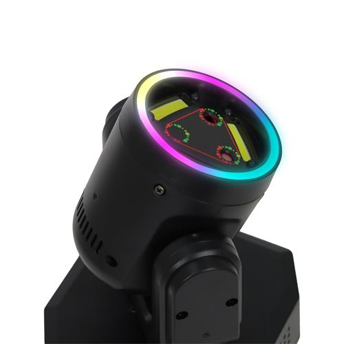 LASER MINI ROBOTICO RG + 3X10W STROBE + ARO LED