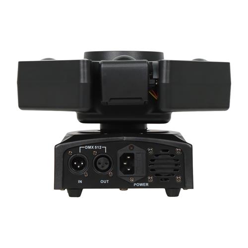 LUZ LED ROBOTICA BEE EYES 6X10W RGBW + 4 BRAZOS + LASER RG + 4X10W STROBE