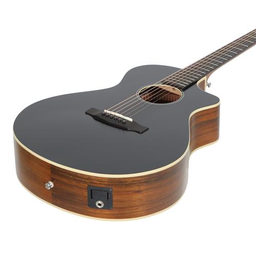 GUITARRA ELECTROACUSTICA CORE OVANGKOL CON ESTUCHE DELUXE - DESC