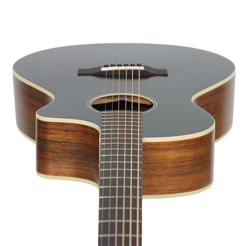 GUITARRA ELECTROACUSTICA CORE OVANGKOL CON ESTUCHE DELUXE - DESC