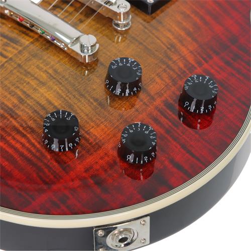 GUITARRA ELECTRICA CR MIC. SEYMOUR DUNCAN FLAMING BURST - DESC