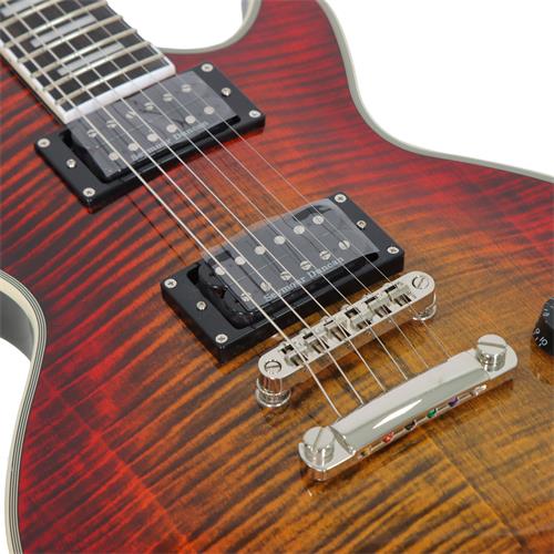 GUITARRA ELECTRICA CR MIC. SEYMOUR DUNCAN FLAMING BURST - DESC