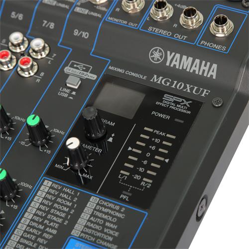 CONSOLA PASIVA PROF. 10 CH CON USB/FX/FADERS - CLA