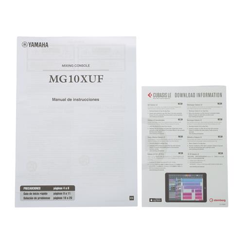 CONSOLA PASIVA PROF. 10 CH CON USB/FX/FADERS - CLA