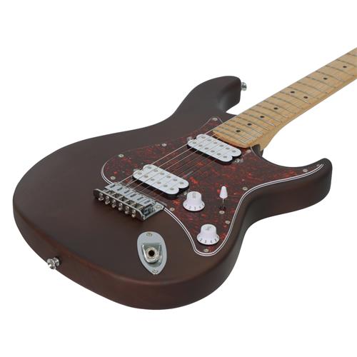 GUITARRA ELECTRICA G MICROFONO POWERSOUND HUMBUCKER NOGAL OPEN PORE