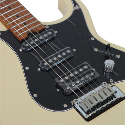 GUITARRA ELECTRICA G MICROFONO VOICED TONE + S.DUNCAN BEIGE