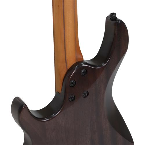 GUITARRA ELECTRICA SPACE G MULTI-ESCALA NEGRO TRANS C/ESTUCHE