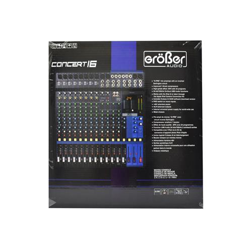 CONSOLA PASIVA PROF. 16CH C/COMP/FX