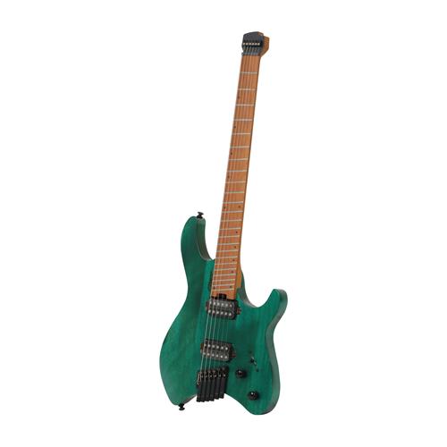 GUITARRA ELECTRICA SPACE G MULTI-ESCALA TURQUESA CON ESTUCHE