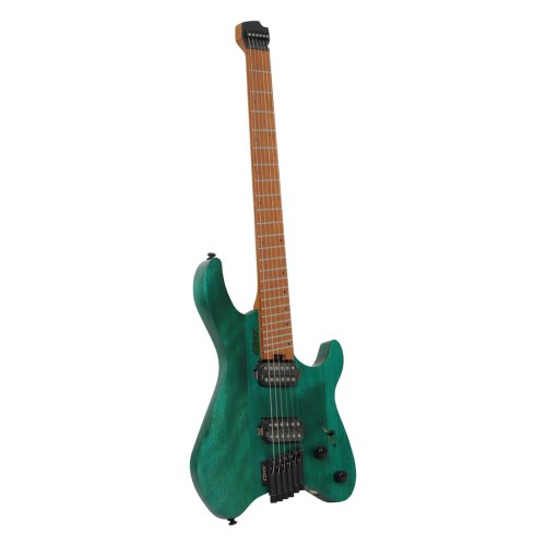 GUITARRA ELECTRICA SPACE G MULTI-ESCALA TURQUESA CON ESTUCHE