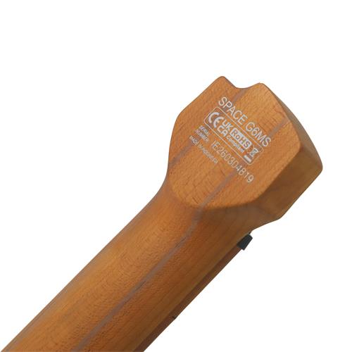 GUITARRA ELECTRICA SPACE G MULTI-ESCALA TURQUESA CON ESTUCHE