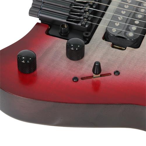 GUITARRA ELECTRICA SPACE G MICROFONO VOICED TONE H-S-S LAVA C/ESTUCHE