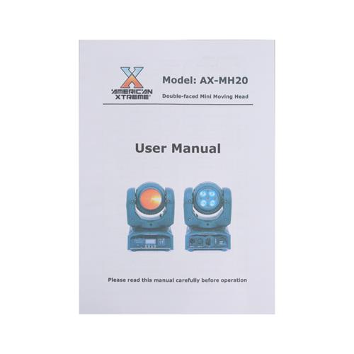 LUZ LED ROBOTICA DOBLE CARA (4+1)X10W RGBW - DESC