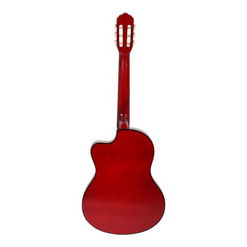 GUITARRA CLASICA 39 PULGADAS CON CUTAWAY NATURAL PACK