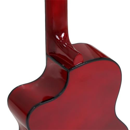 GUITARRA CLASICA 39 PULGADAS CON CUTAWAY NATURAL PACK