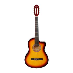 GUITARRA CLASICA 39 PULGADAS CON CUTAWAY SUNBURST PACK