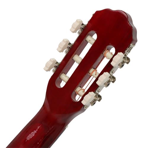 GUITARRA CLASICA 39 PULGADAS CON CUTAWAY SUNBURST PACK