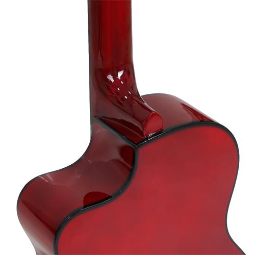 GUITARRA CLASICA 39 PULGADAS CON CUTAWAY SUNBURST PACK