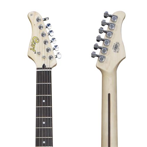 GUITARRA ELECTRICA G WILKINSON TREMOLO COLOR BK P/ZURDO