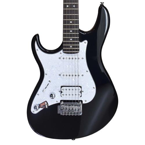 GUITARRA ELECTRICA G WILKINSON TREMOLO COLOR NEGRO PARA ZURDO - DESC