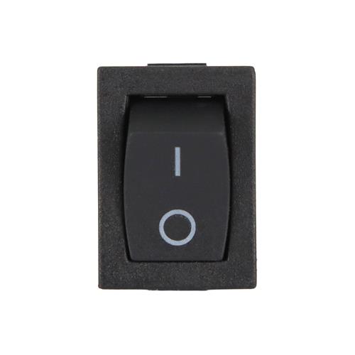 SWITCH SIN NEON PEQUEÑO NEGRO 2 PINES-2 POSICIONES