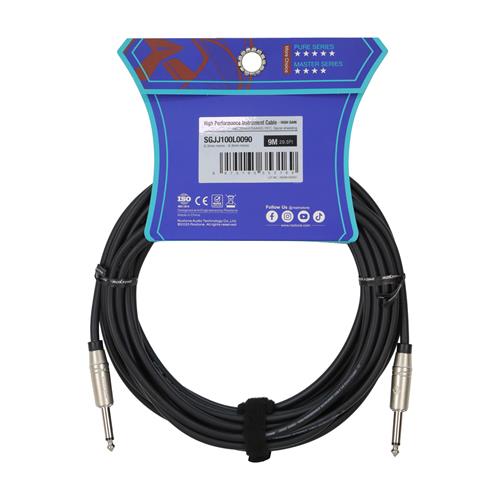 CABLE PARA INSTRUMENTO 1 PLUG 6.3MM X 1 PLUG 6.3MM 9MT