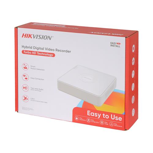 GRABADOR DVR 4 CANALES+1 CANAL IP 1HDD - DIST