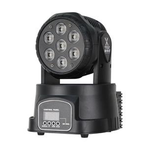 LUZ LED MINI ROBOTICA 7x6W/4 EN 1 RGBW