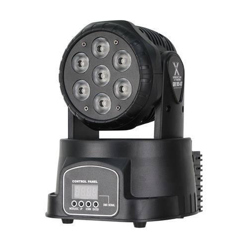 LUZ LED MINI ROBOTICA 7x6W/4 EN 1 RGBW