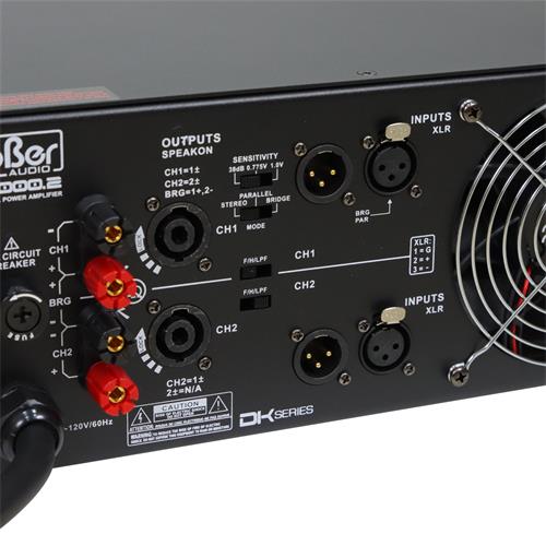 POTENCIA DE AUDIO DK-SERIE 8000W 2 CANALES