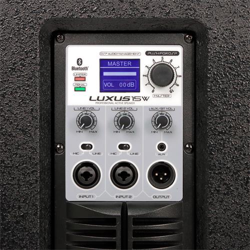 CAJA ACTIVA LUXUS-SERIE 15 PULGADAS 2800W CON DSP/BLUETOOTH - DESC