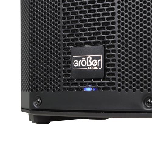 CAJA ACTIVA ADVANTA-SERIE RECARGABLE CON DSP/BLUETOOTH 10 PULGADAS 300W - DESC