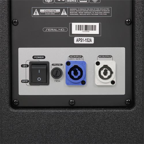 CAJA ACTIVA ADVANTA-SERIE CON DSP 15 PULGADAS 2500W  - DESC