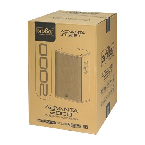 CAJA ACTIVA ADVANTA-SERIE CON DSP 15 PULGADAS 2500W  - DESC