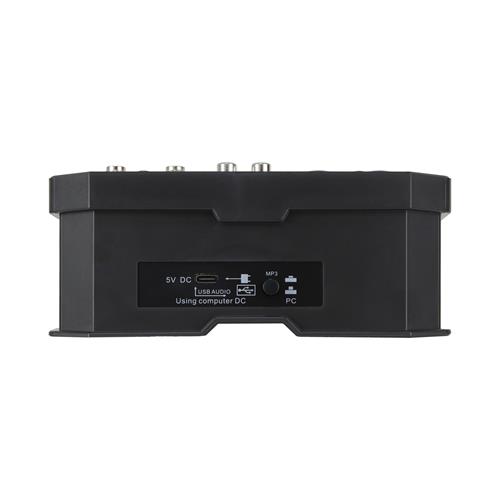 CONSOLA PASIVA PROF. 4 CH C/USB/BT/FX/PC LINK