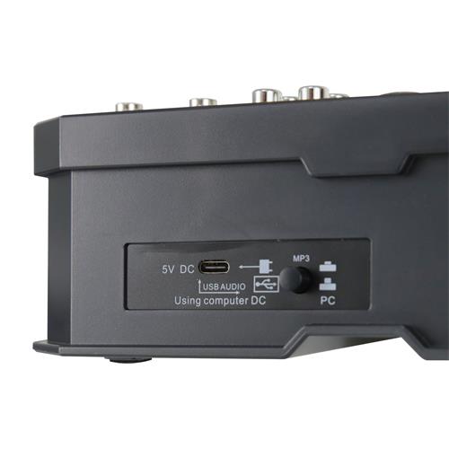 CONSOLA PASIVA PROF. 6 CH C/USB/BT/FX/PC LINK