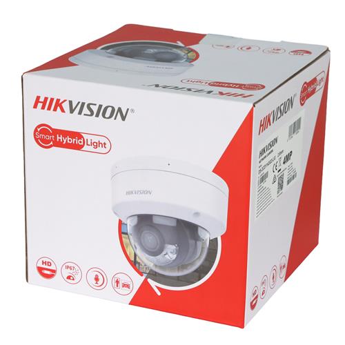 CAMARA IP T/DOMO 4MP/IR/IP67/LUZ HIBRIDA/MIC C/LENTE - CLA