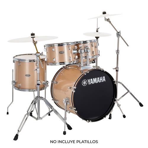BATERIA ACUSTICA RYDEEN CHAMPAGNE GLITTER + HARDWARE GM2F53A - CLA