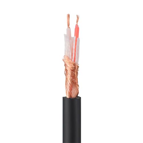 CABLE PARA MICROFONO 6MM ST X ROLLO (100MT) NEGRO = MC002L1000