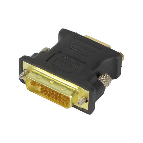 ADAPTADOR DVI MACHO 24_5 X VGA HEMBRA CALIDAD