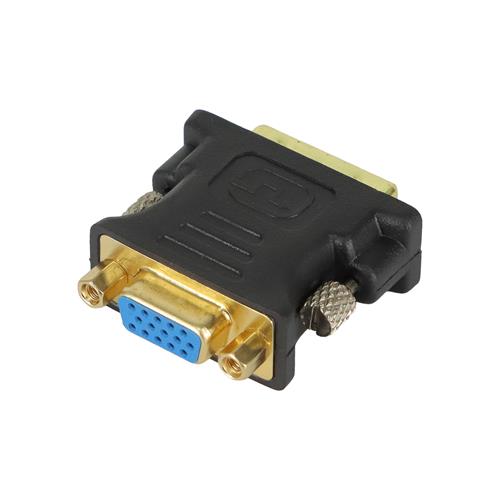 ADAPTADOR DVI MACHO 24_5 X VGA HEMBRA CALIDAD