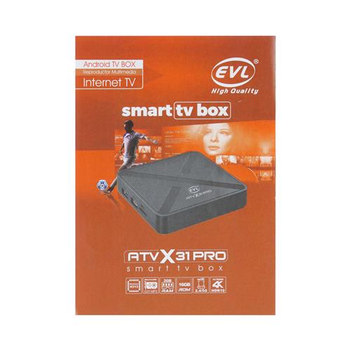 TV BOX ANDROID KODI/NETFLIX/4K 2G/16G - DESC